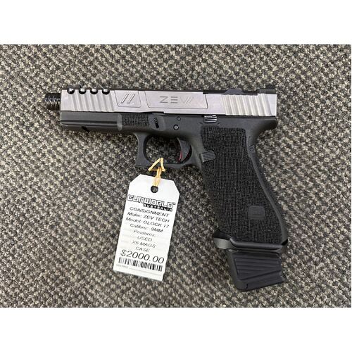 Consignment Zev Tech Glock 17 .9mm