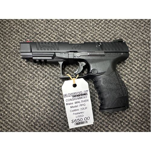 Consignment walther PPQ .22Lr