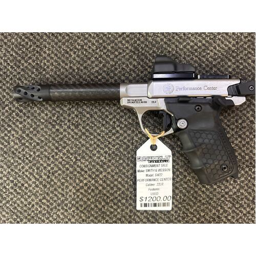 Consignment Smith & Wesson SW22 Performance Center